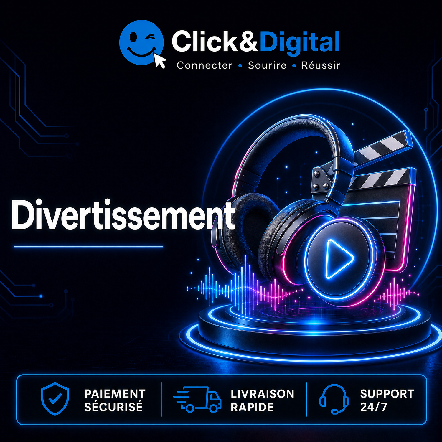 Collection Divertissement Click&Digital