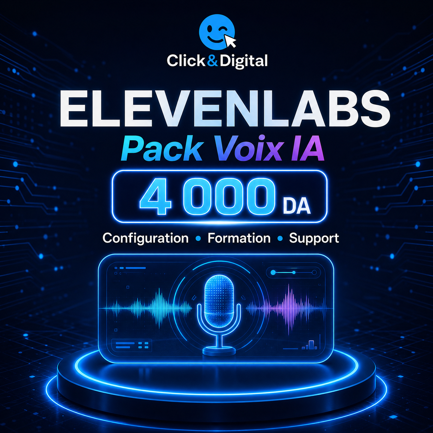 ElevenLabs – Pack Voix IA